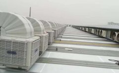 蘇州加工業冷風機負壓風機通風降溫案例