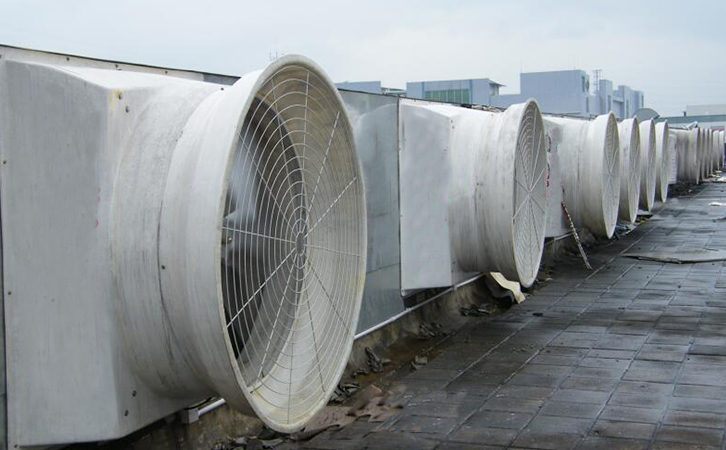 廠房通風降溫設備之負壓風機
